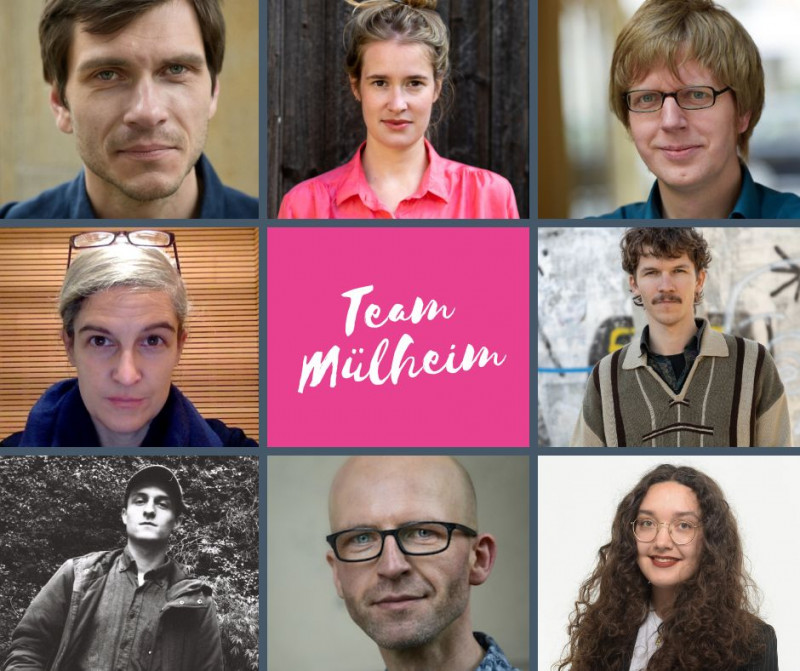 Das Team von nachtkritik.de für die Mülheimer Theatertage Das Team von nachtkritik.de für die Mülheimer Theatertage