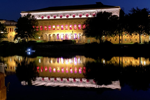 Stadthalle Mülheim bei den Mülheimer Theatertagen / Foto: Daniela Motzkus