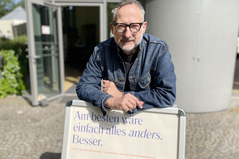 Roland Schimmelpfennnig, Gewinner des Mülheimer KinderStückePreis 2023 / Foto: MTT