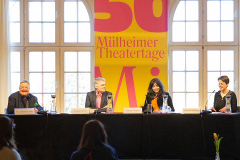 Pressekonferenz der 50. Mülheimer Theatertage, 19.3.2025