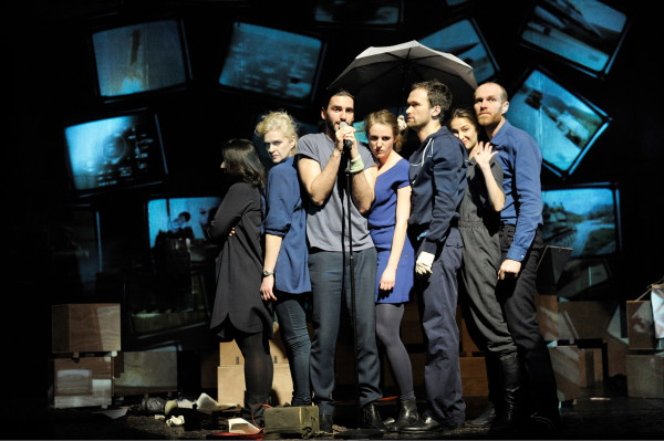 Szene aus Common Ground von Yael Ronen & Ensemble