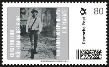 Briefmarke Individuell Joseph Beuys