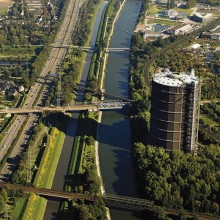 Luftbild Gasometer Oberhausen Luftbild Gasometer Oberhausen